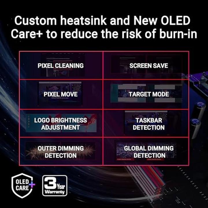 Image du produit ASUS ROG Swift OLED (2560 x 1440 pixels, 26.50")