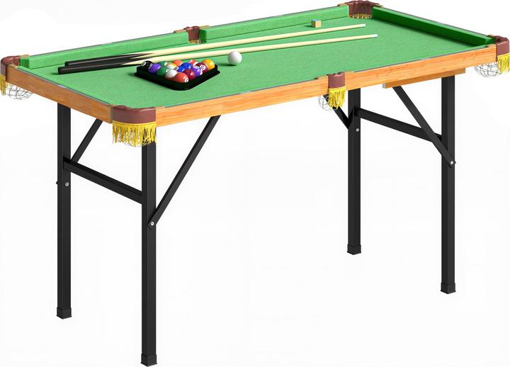SportNow Billardtische MDF, Polyester Grün