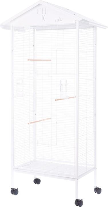 Zolux Chic Solo Wit aviary - 78X48X156 Cm
