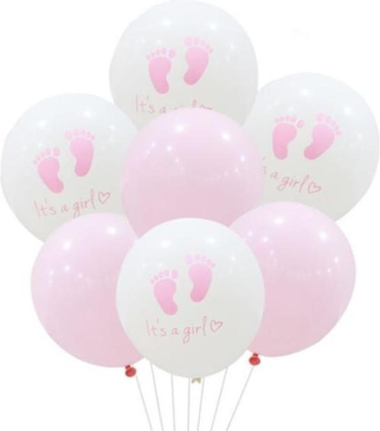 Image du produit MU Style Foot Series Ballon Set Baby Shower (10 x)