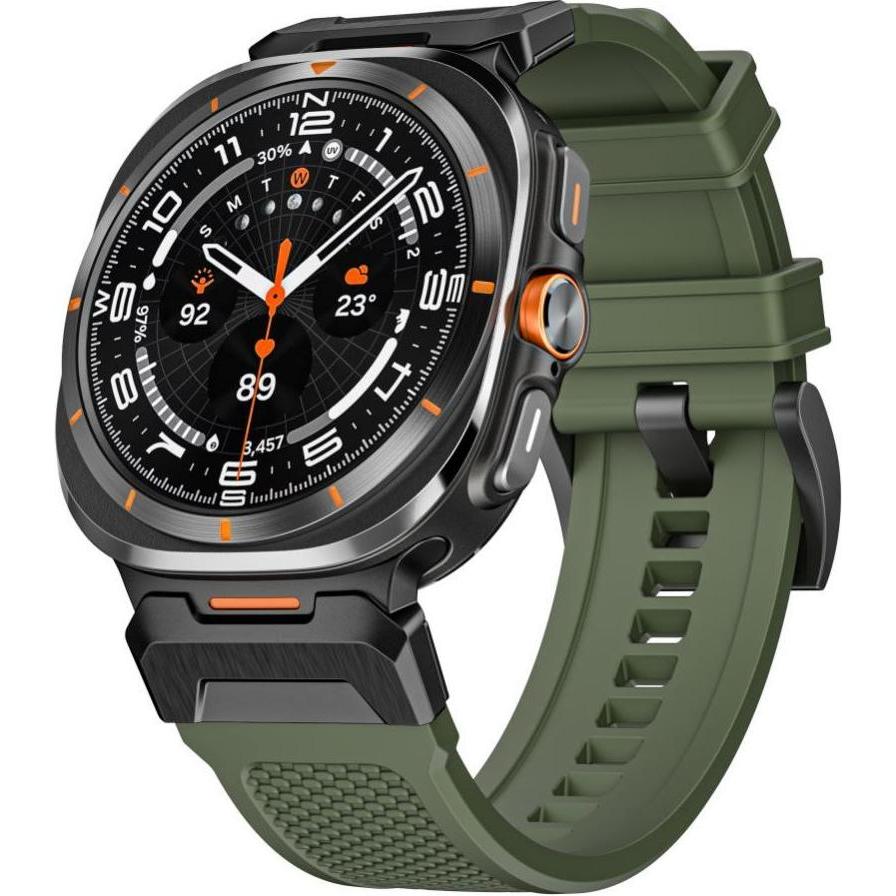 Tech-Protect Delta Pro Strap for Samsung Galaxy Watch Ultra (47mm) - Green, Smartwatch Zubehör, Grün