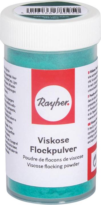 Image du produit Rayher Poudre de flocage en viscose avec insert de dispersion, 8 g