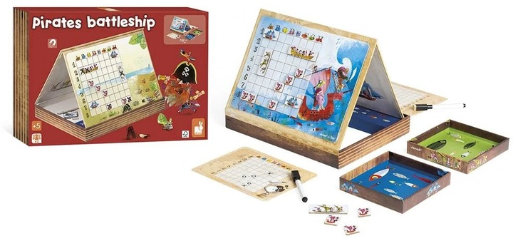Image du produit Janod Les pirates de la bataille navale (Français)