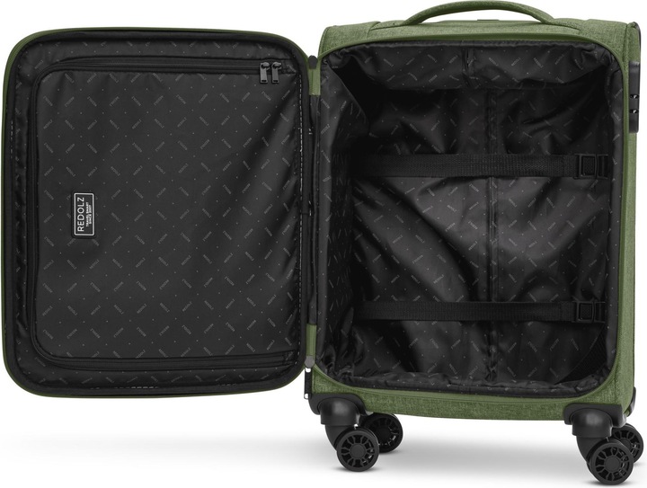 Immagine prodotto Redolz Essentials 12 CABIN Carrello per cabina a 4 ruote da 55 cm (42 l, Bagaglio a mano (fino a 50 litri))