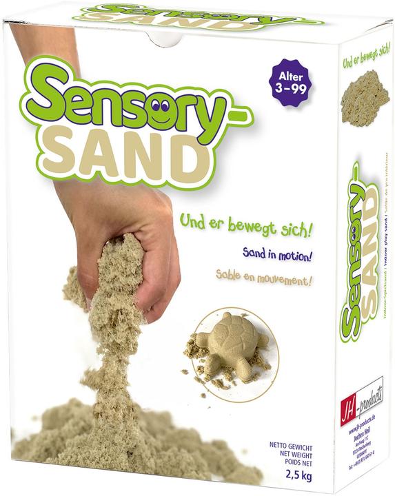 JH-products Zintuiglijk zand 2,5 kg - kinetische stromingseigenschappen