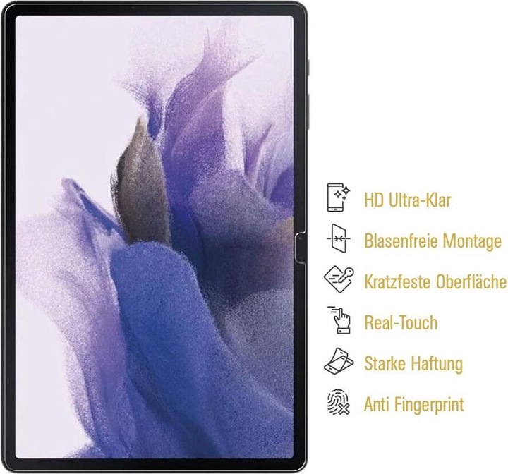 Produktbild Protectorking 4x 9H Panzerglas flexibel HD Klar (4 Stück, Galaxy Tab S7 FE)