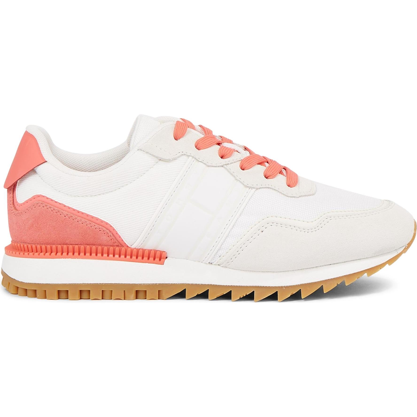Tommy Hilfiger, Donne, Sneaker, Scarpe da donna Tjw Retro Runner, Bianco, (40)