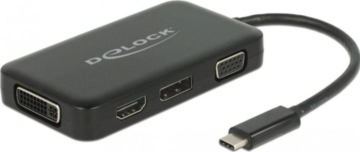 Delock USB-C zu (DP, DVI, VGA, HDMI, 15 cm)