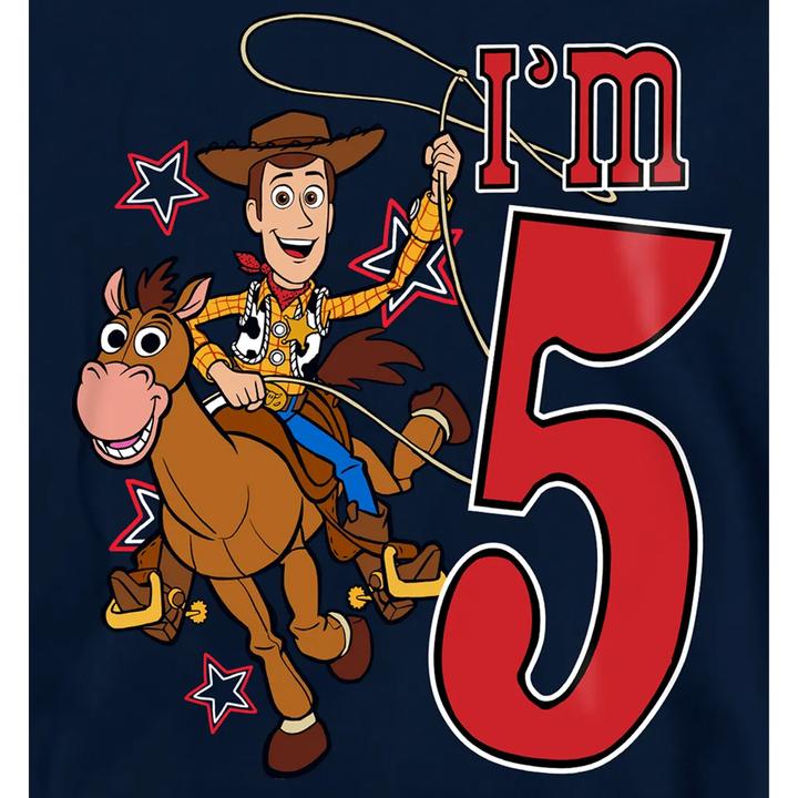 Produktbild Toy Story I'm 5 Kapuzenpullover Geburtstag (128)