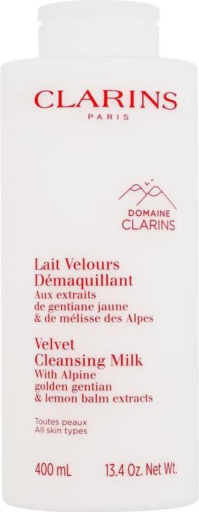 Actual product image Clarins Lait Démaquillant Velours Aux (Cleansing lotion, 400 ml)