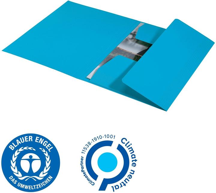 Actual product image Leitz Inlay Folder Juris Folder A4 Blue (A4, 1x)