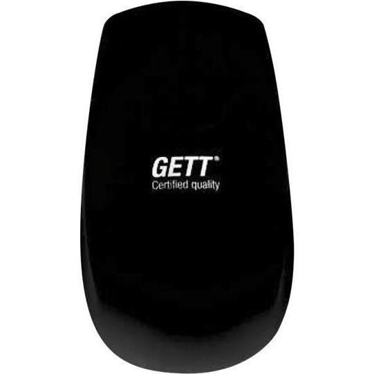 Gett Mouse in silicone GCQ funzione scroll radio wireless 2,4MHz IP65 disinfettabile ottico USB colore (Senza fili), Mouse, Nero