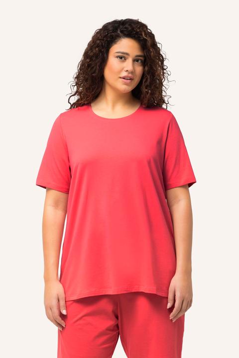 Produktbild Ulla Popken T-Shirt, A-Linie, Rundhalsausschnitt, Halbarm (60)