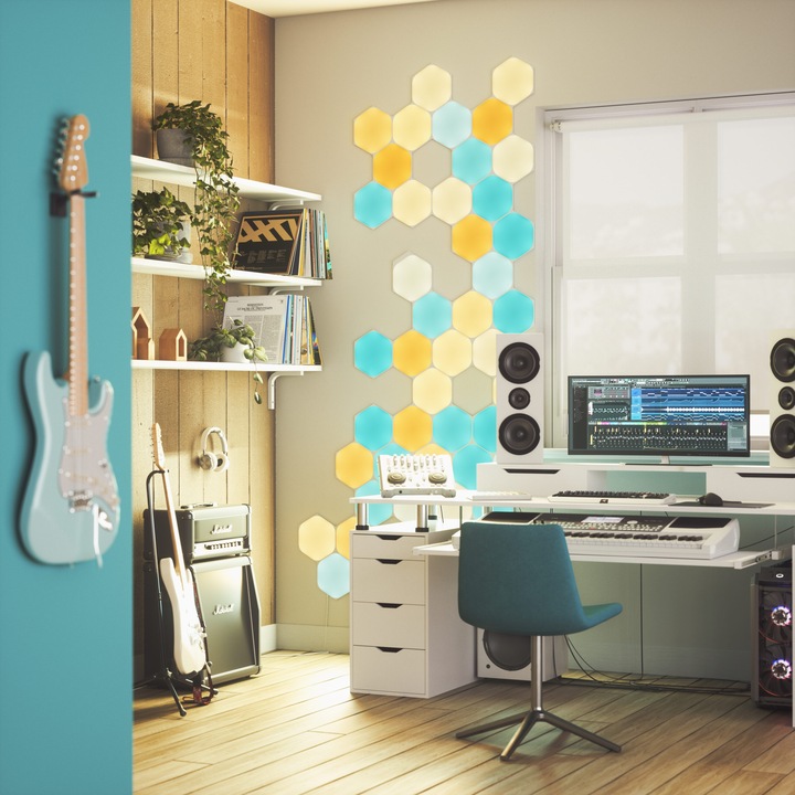 Immagine prodotto Nanoleaf Forme Esagoni Starter Kit (15x) (100 lm)