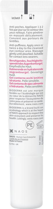 Actual product image Bioderma Sensibio Eye (Eye care gel, Day + Night, 15 ml)