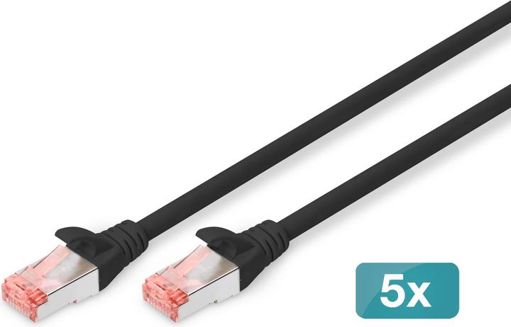 Produktbild Digitus Cat 6 S-Ftp Patch Cable Cu Lsz (S/FTP, CAT6, 10 m)