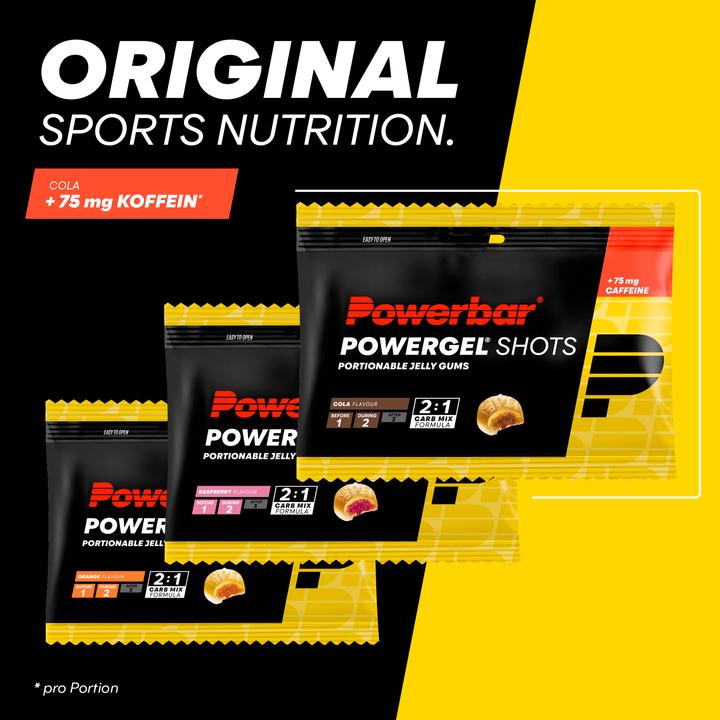 Produktbild Powerbar PowerGel Shots (Cola, Koffein, 24 Stk., 1536 g)
