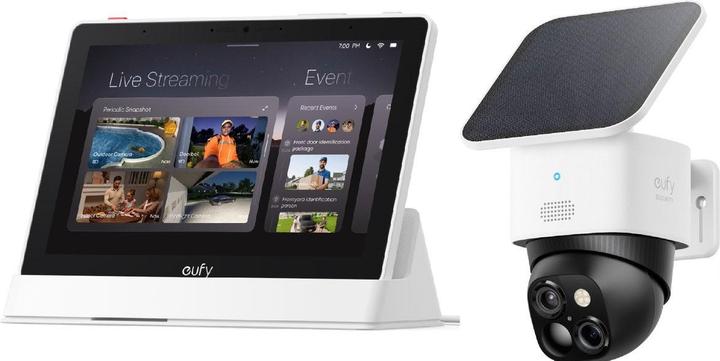 Actual product image eufy Smart Display Home Hub Security Camera Bundle