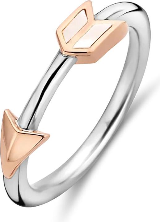 Produktbild Ti Sento Milano Ring Pfeil Perlmutt bicolor 12198MW (56, 925 Silber)