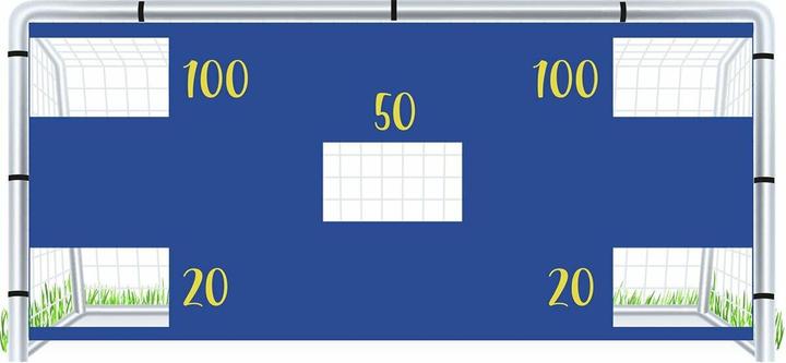 Actual product image Sporti Target for 8-a-side soccer goal