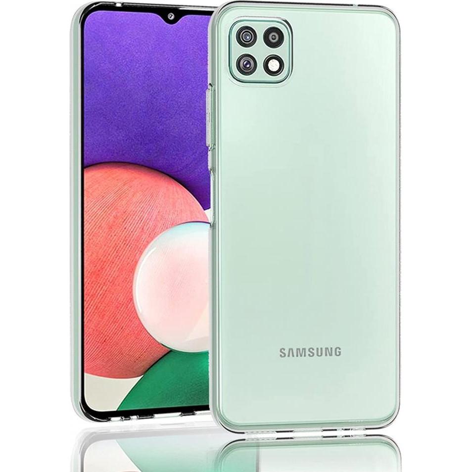 Screenguard Samsung Galaxy A22 5G Flexible TPU Clear Case (Samsung Galaxy A22 5G), Smartphone Hülle, Transparent