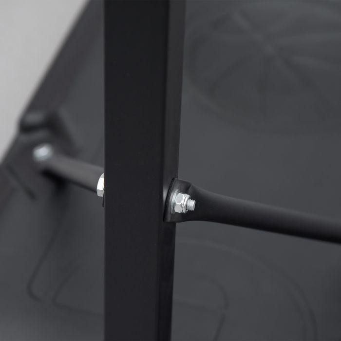 Immagine prodotto Swisshandel24 Canestro con supporto Supporto per pallacanestro da esterno regolabile in altezza con ruote adatto