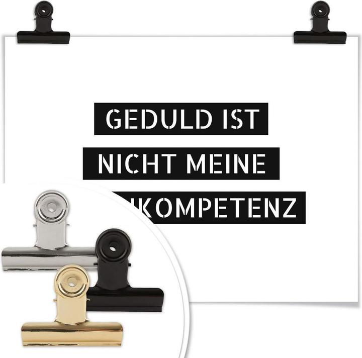 Image du produit Trenddeko La patience n'est pas ma compétence principale (80 x 60 cm)