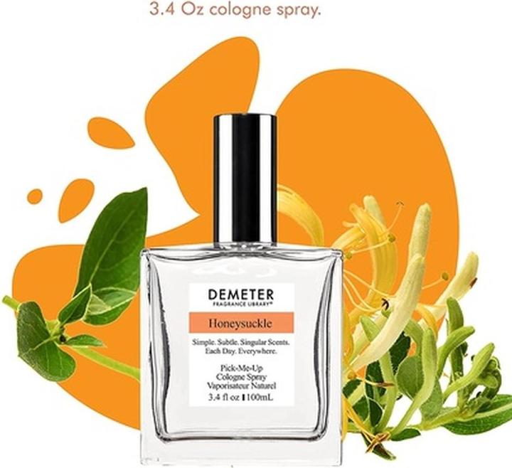 Immagine prodotto Demeter Honeysuckle Cologne Spray 3.4 Oz - Profumo per Uomo e Donna (Eau de cologne, 100 ml)