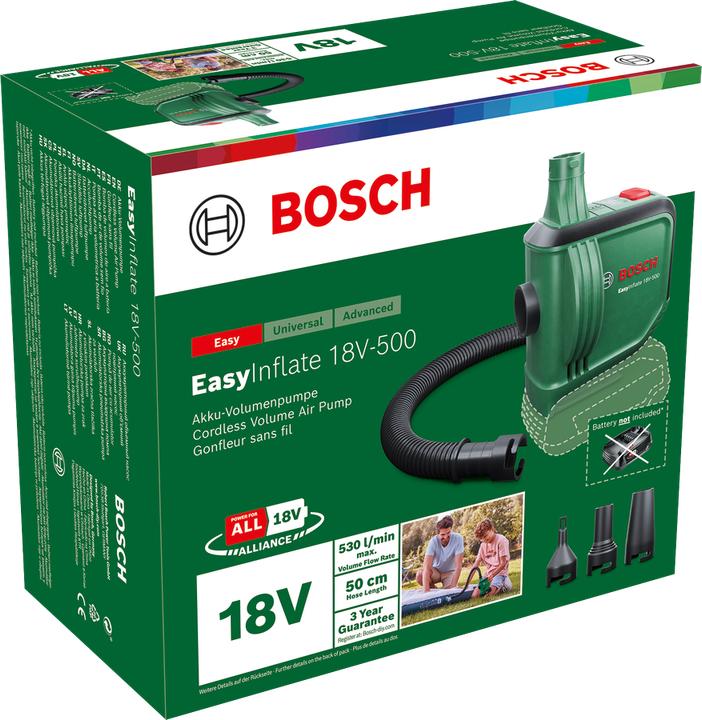 Image du produit Bosch Home & Garden EasyInflate 18V-500