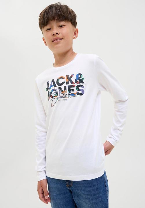 Actual product image Jack & Jones Logo Langarm-T-Shirt Langarm-T-Shirt (176)