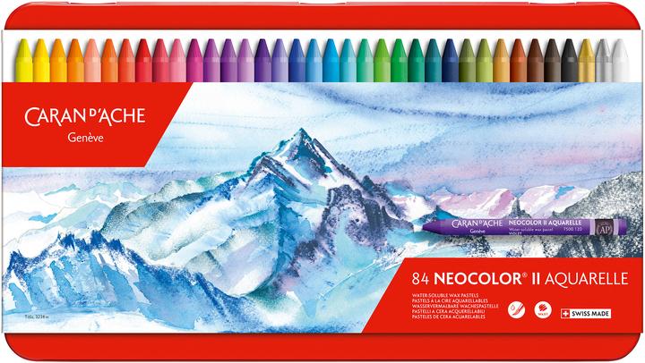 Produktbild Caran d'Ache Neocolor II Aquarelle Metallschachtel (Multicolor, 84 x)