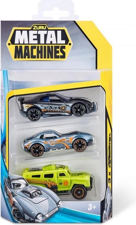 Zuru METAL MACHINES AUTOS 3-pack Series 2