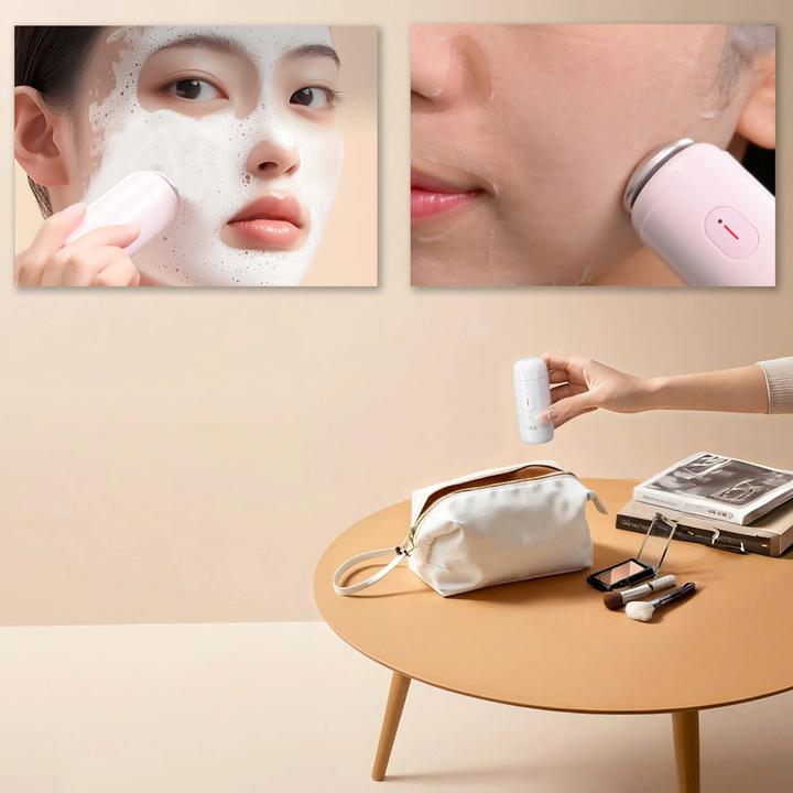 Actual product image Kica PureClear Face Cleansing Brush Blue