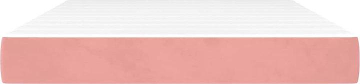 Immagine prodotto vidaXL Taschenfederkernmatratze Rosa Samt (140 x 210 cm, Nucleo della molla)