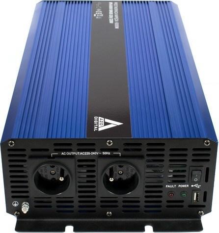 Actual product image Digital AZO 12 VDC / 230 VAC voltage converter SINUS IPS-8000S 8000W