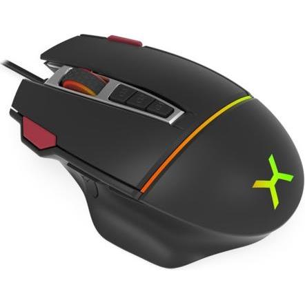 Krux Fuze Pro (Kabelgebunden), Maus, Schwarz