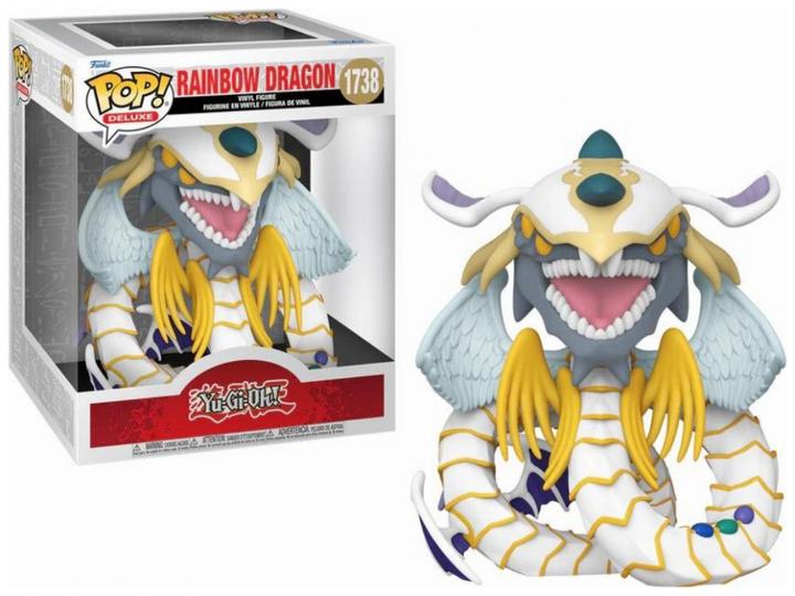 Actual product image Funko Yu-Gi-Oh! POP! Deluxe Vinyl Figur Rainbow Dragon 17 cm
