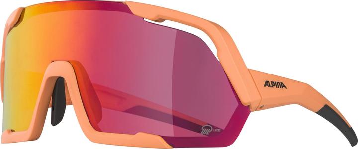 Immagine prodotto ALPINA SPORTS Rocket Q-Lite (Specchio rosa pesca opaco, Pink)