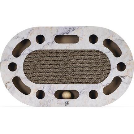 Thumbnail - Designed by Lotte Karton Kratzspielzeug Meda (6 cm, Beige), Katzenbaum