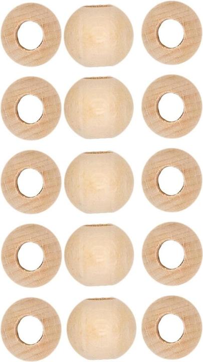 Produktbild I Am Creative Rohholzkugeln, Holzperlen