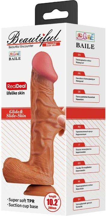 Actual product image Baile - Bergrisi Realistischer Dildo 26 cm Fleisch