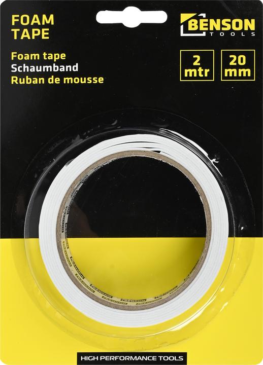 Produktbild Benson Schaumband breit 20 mm x 2 m (20 mm)