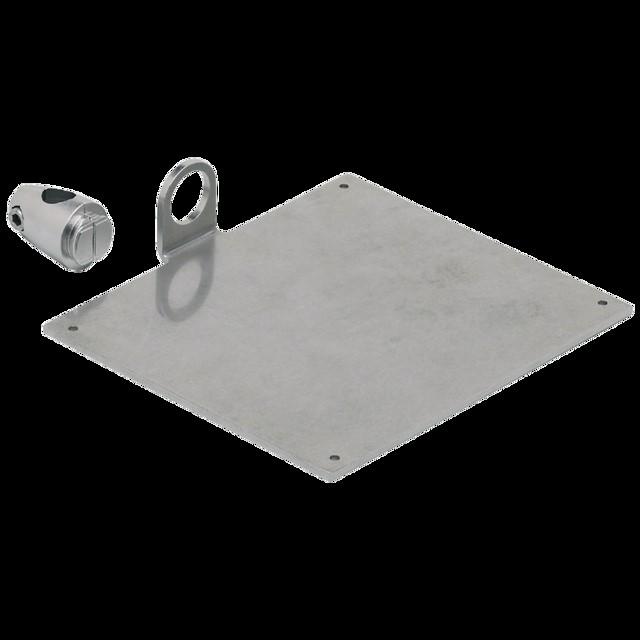 Actual product image IFM Mounting set backlight 100x100mm clamp cylinder mounting