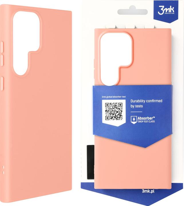 Produktbild 3MK Matt Case Soft Touch Silikonhülle Series (Samsung Galaxy S23 Ultra)