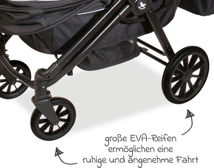 Produktbild Pinolino 2-in-1 Kinder- und Bollerwagen „Cubi”