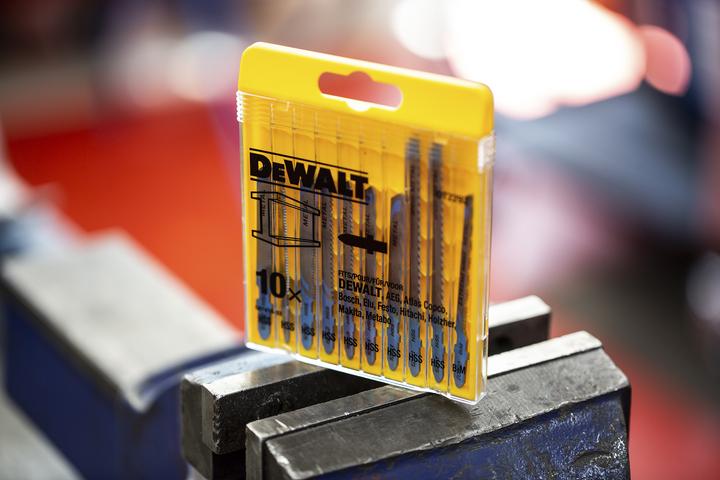 Produktbild DeWalt Sägeblatt für Stichsägen Metall 10-Teile