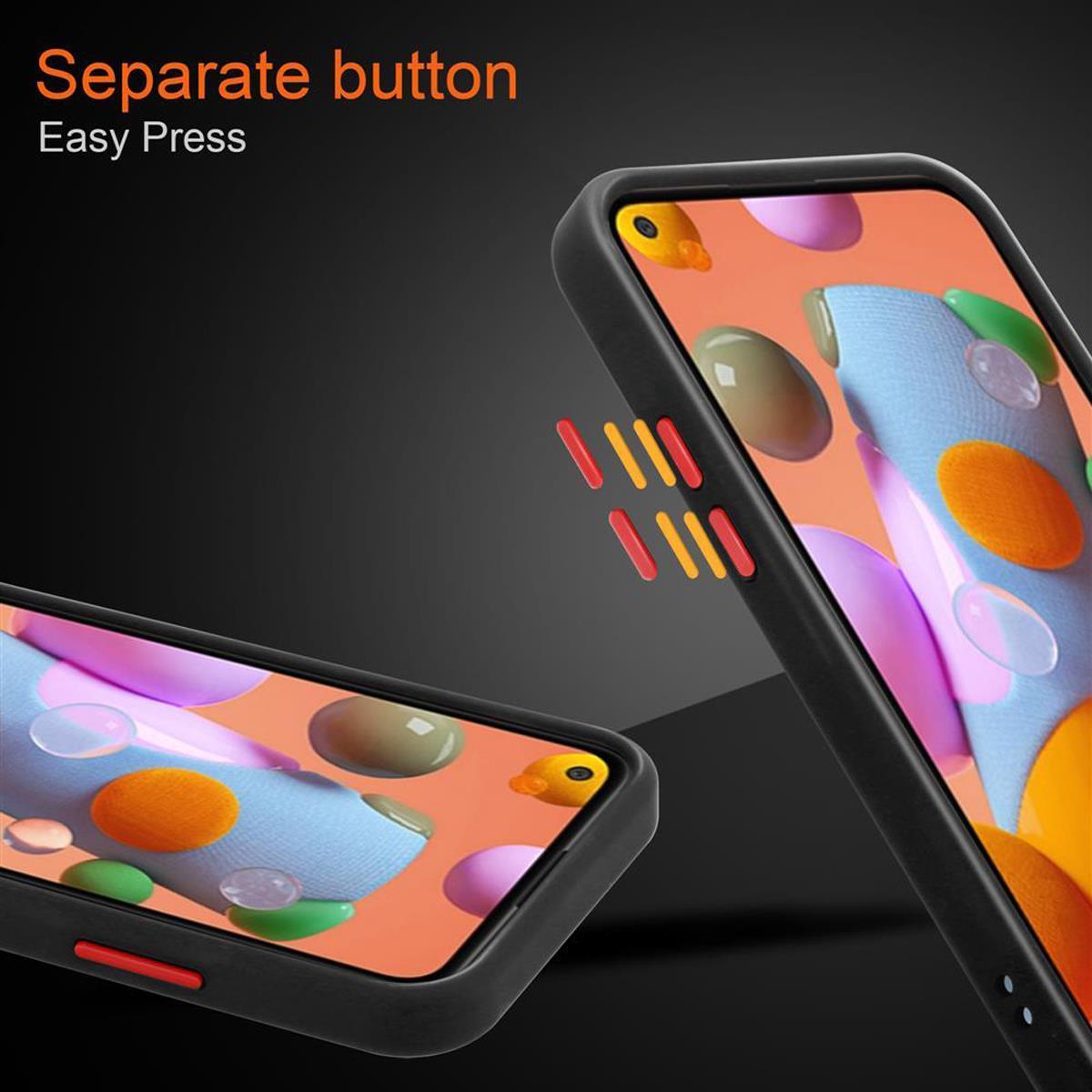Thumbnail - Cadorabo Hybrid Matt Cover (Samsung Galaxy M11, Samsung Galaxy A11), Smartphone Hülle, Transparent