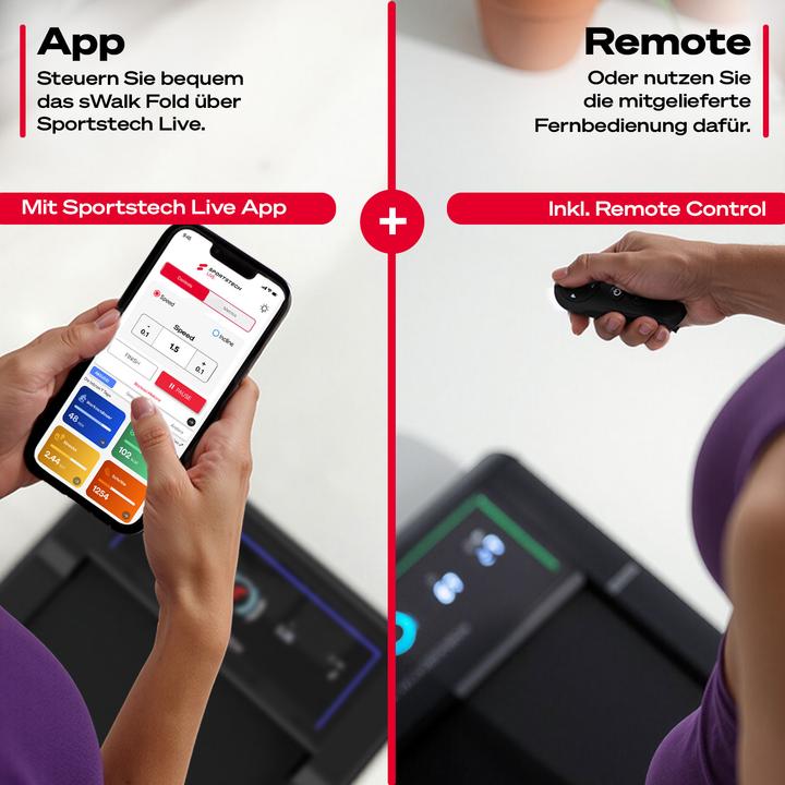 Actual product image Sportstech sWalk Fold Laufbandb