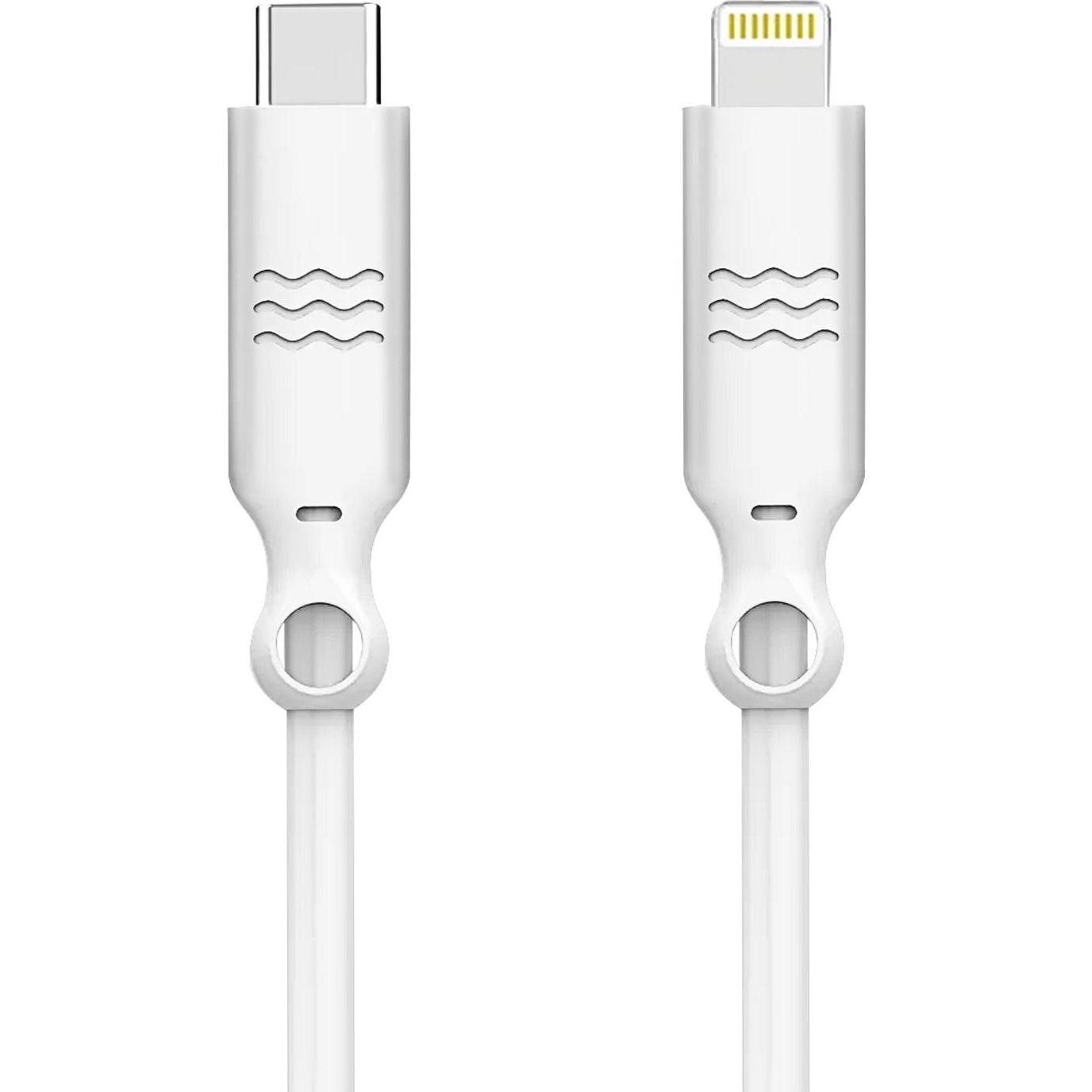Thumbnail - Bigben ECO USB-C zu Lightning-Kabel (1,2m), white (1.20 m), USB Kabel