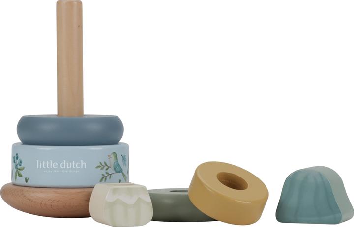 Image du produit Little Dutch Holz-Stapelturm mit Ringen Forest Friends FSC